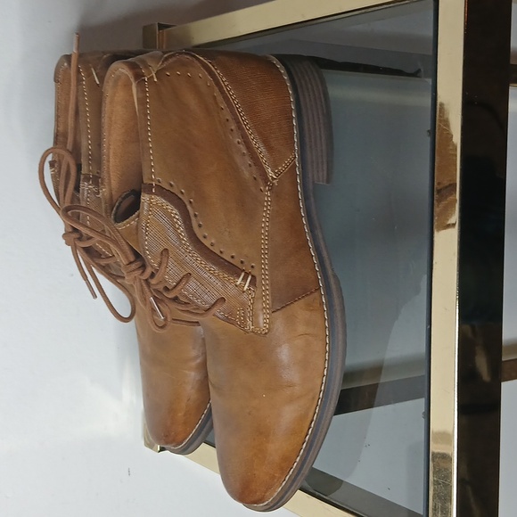 Steve madden Harken chukka tan leather shoes size 8 mens - Picture 5 of 15